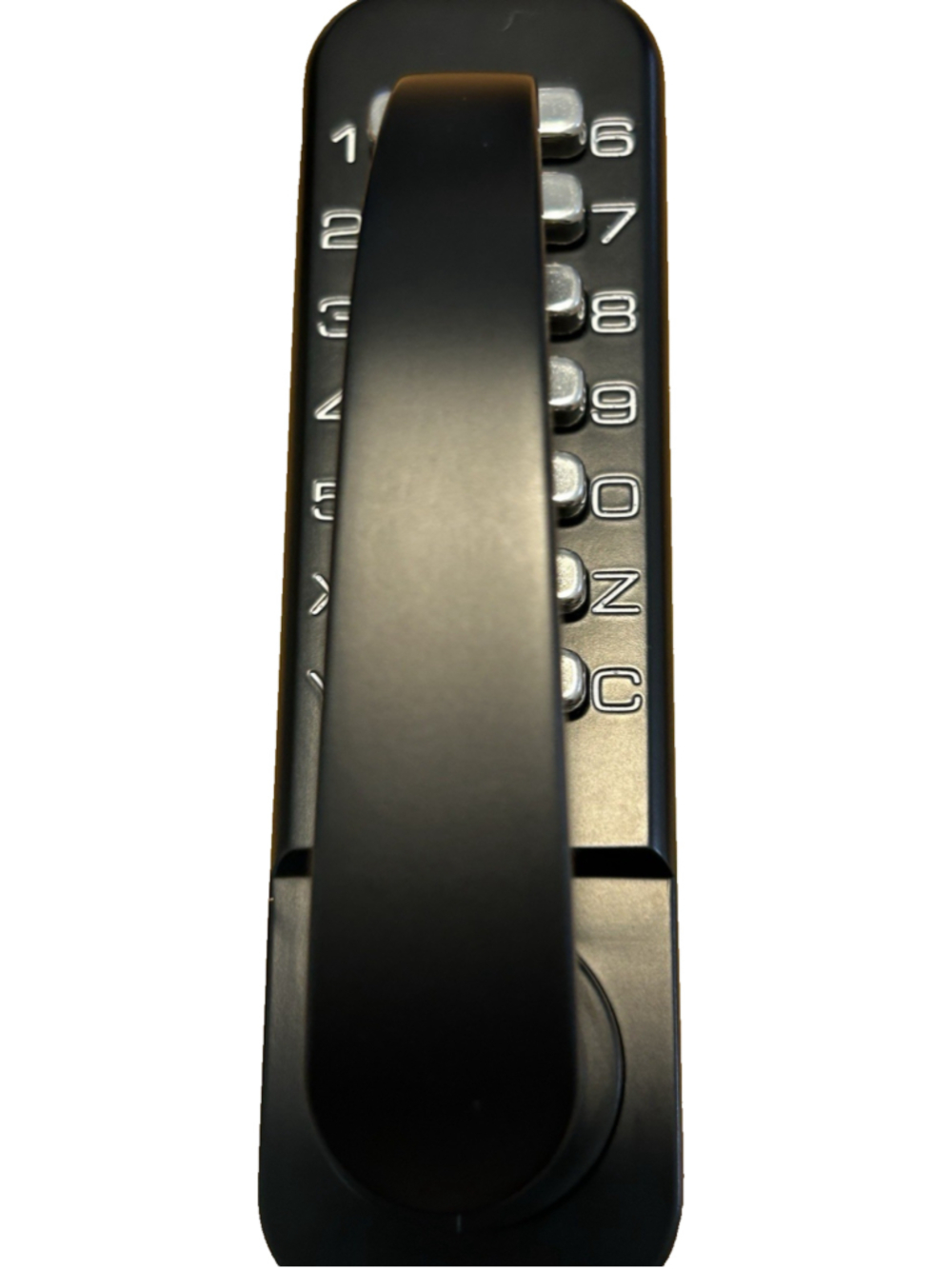 Annfuz Mechanical Keyless Lock Black Model 6208B For Doors 35-60mm Thick